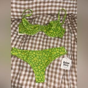 Kulani Kinis green bikini set